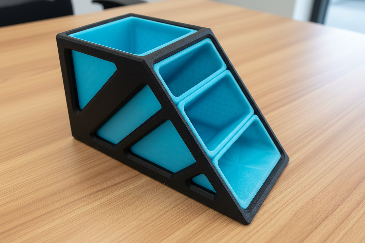 Nexus PRO Desk Organizer | 3D Printed Multi-Compartment Office Holder