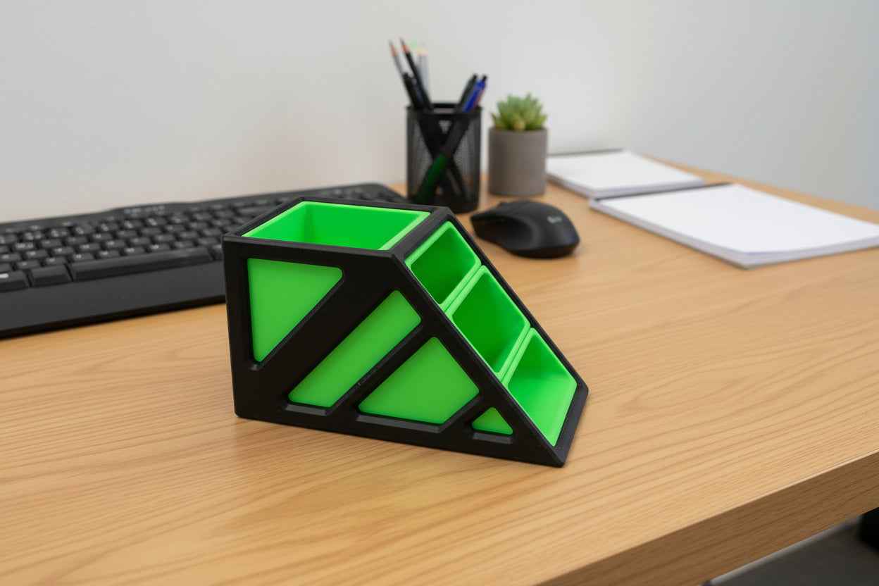 Nexus PRO Desk Organizer | 3D Printed Multi-Compartment Office Holder