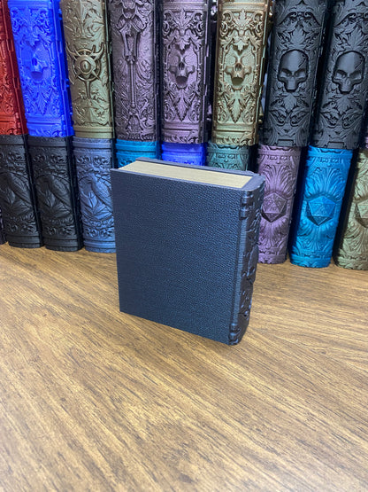 Death Magic Reforged Tome DnD Dice Storage Tray | 3D Printed Book Box