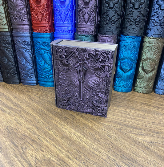 Cleric Reforged Tome DnD Dice Storage Tray | 3D Printed Book Box