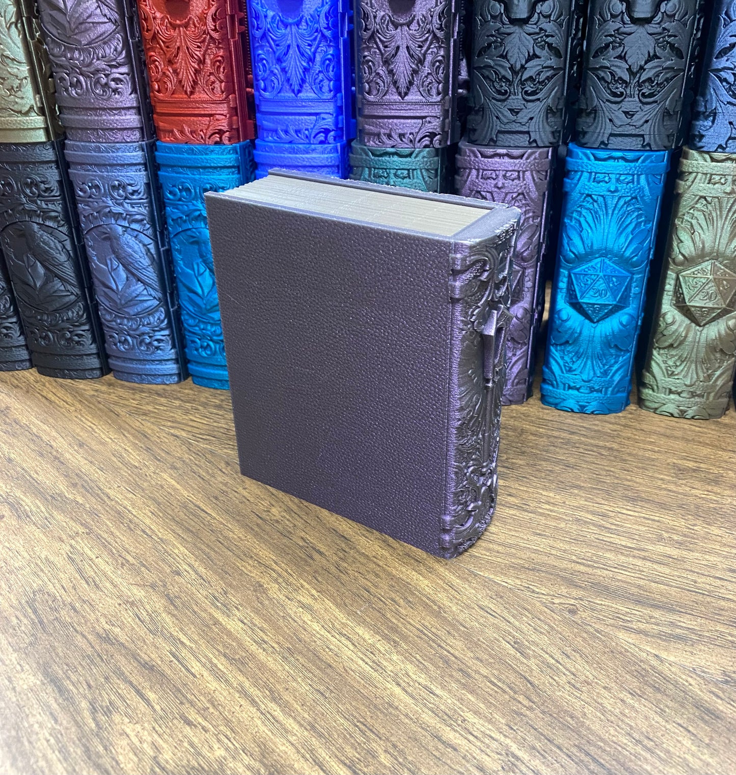 Cleric Reforged Tome DnD Dice Storage Tray | 3D Printed Book Box