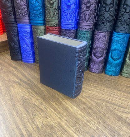 Raven Nevermore Reforged Tome DnD Dice Storage Tray | 3D Printed Book Box