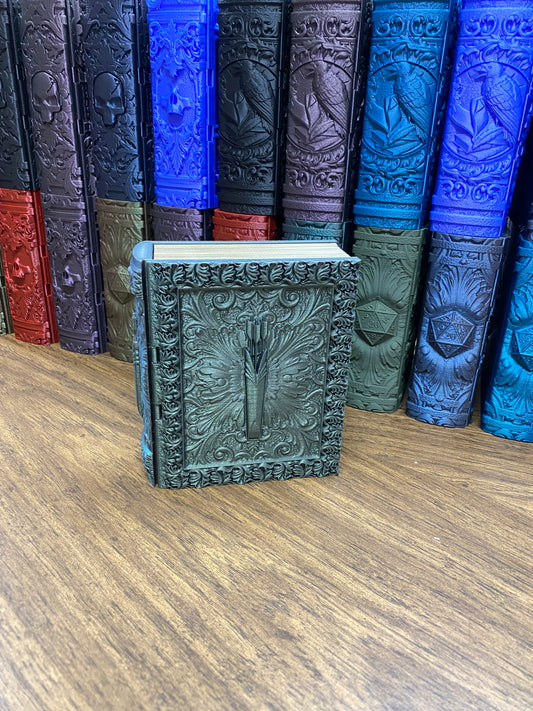 Ranger Reforged Tome DnD Dice Storage Tray | 3D Printed Book Box