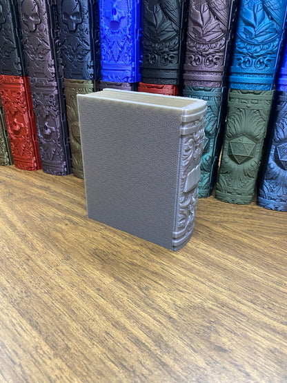 Wizard Reforged Tome DnD Dice Storage Tray | 3D Printed Book Box