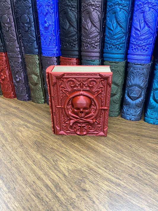 Pirate Yarr Reforged Tome DnD Dice Storage Tray | 3D Printed Book Box