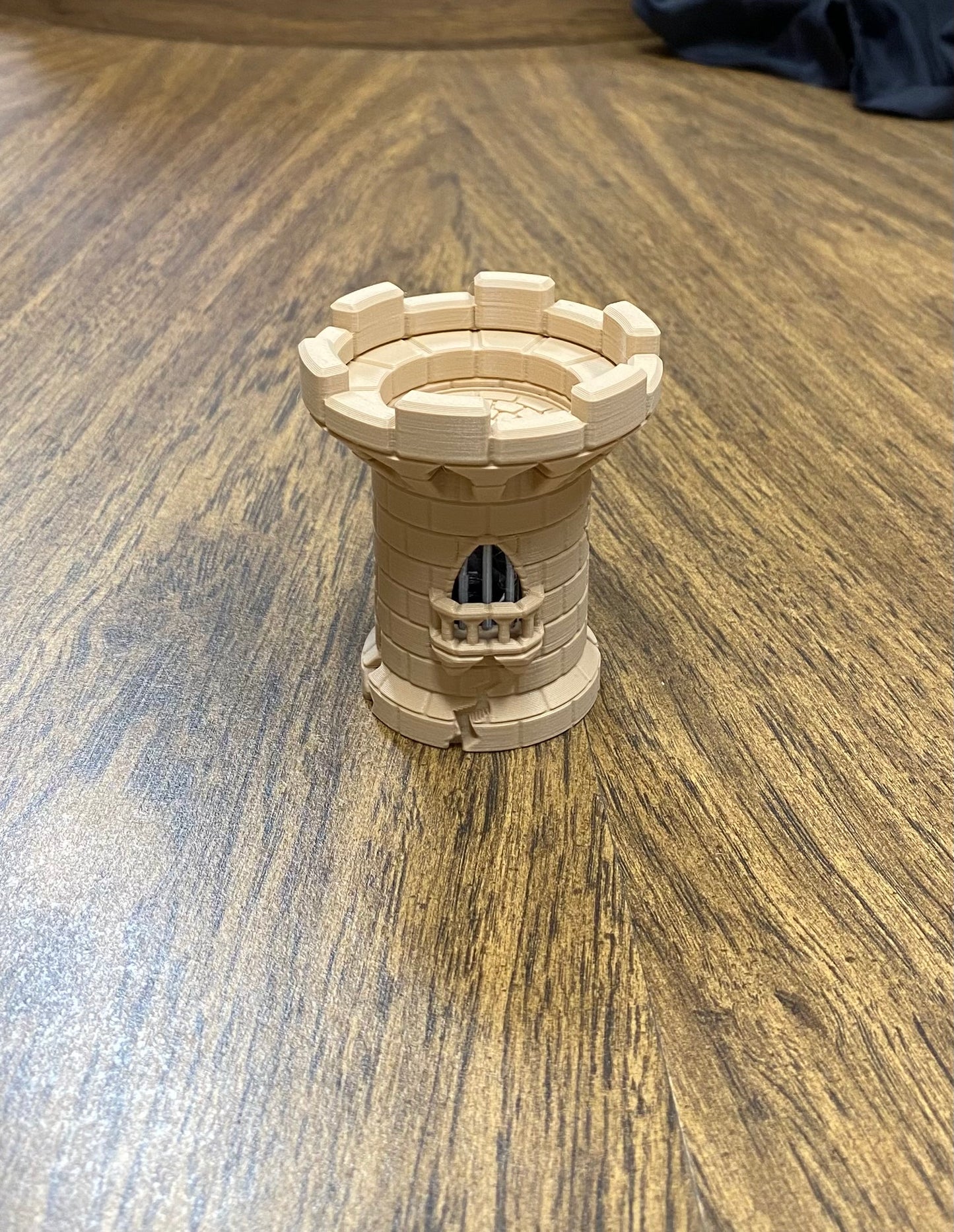 Castle Dice Jail - Single Die Prison Cage | 3D Printed Tabletop RPG Accessory