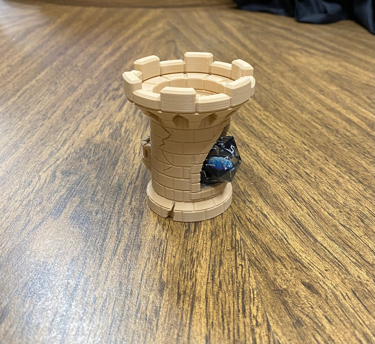 Castle Dice Jail - Single Die Prison Cage | 3D Printed Tabletop RPG Accessory