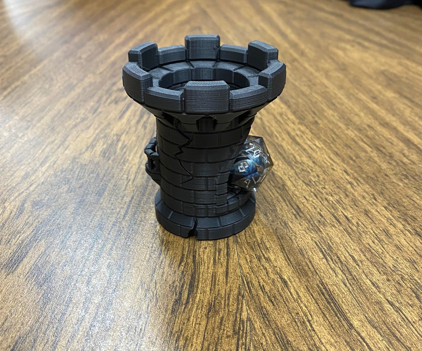 Castle Dice Jail - Single Die Prison Cage | 3D Printed Tabletop RPG Accessory