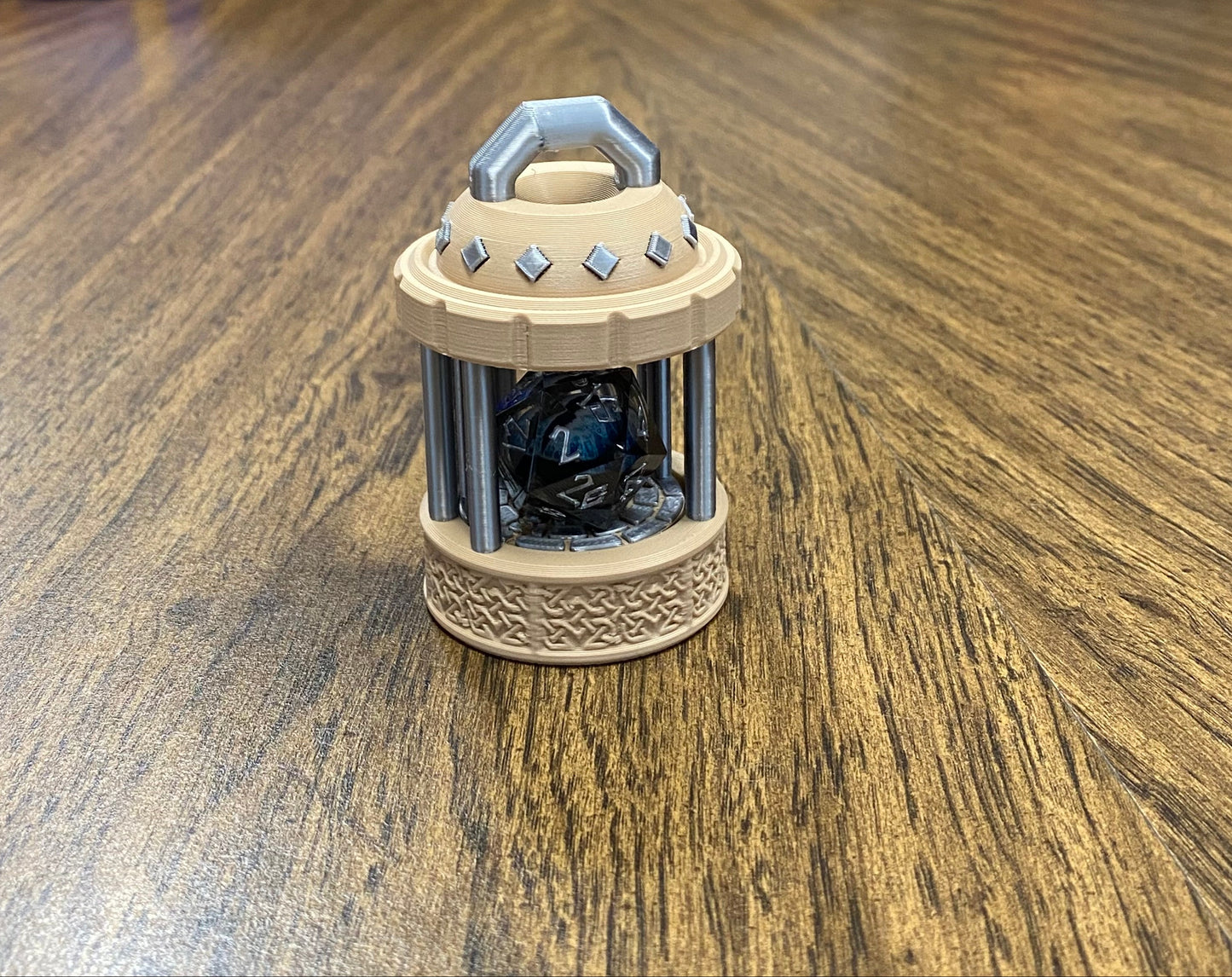Dice Jail - Single Die Prison Cage | 3D Printed Tabletop RPG Accessory