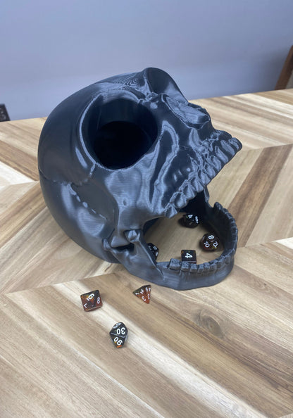 Screaming Skull Dice Tower | 3D Printed D&D Dice Rolling Accessory