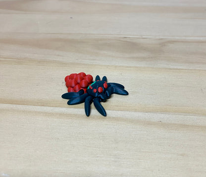 🍓 Fruit Spider 9 Pack-Strawberry, Banana, Green Apple, Red Apple, Green Grape, Red Grape, Purple Grape, Pumpkin, and Blueberry🕷️