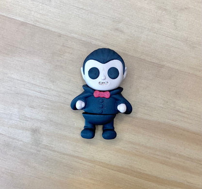 Halloween Spooky Animal 5 Pack includes Vampire, Bat, Mummy, Werewolf, and Mr Skeleton