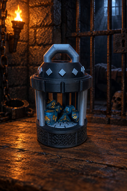 Large Dice Jail – Holds a Full 7-Piece Dice Set