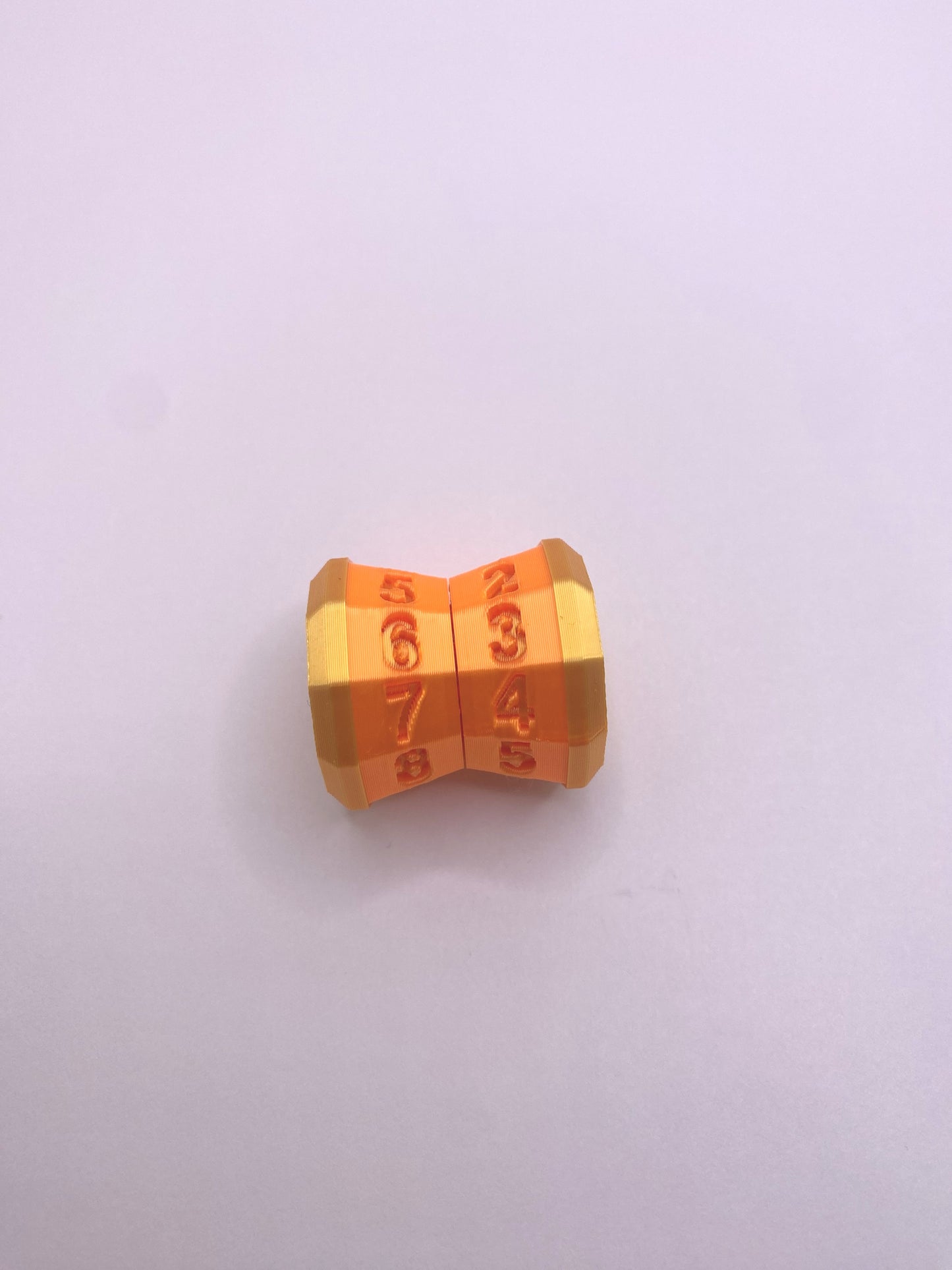 D100 Life Counter for games such as Magic the Gathering Card Games 3D Printed MATTE Colors