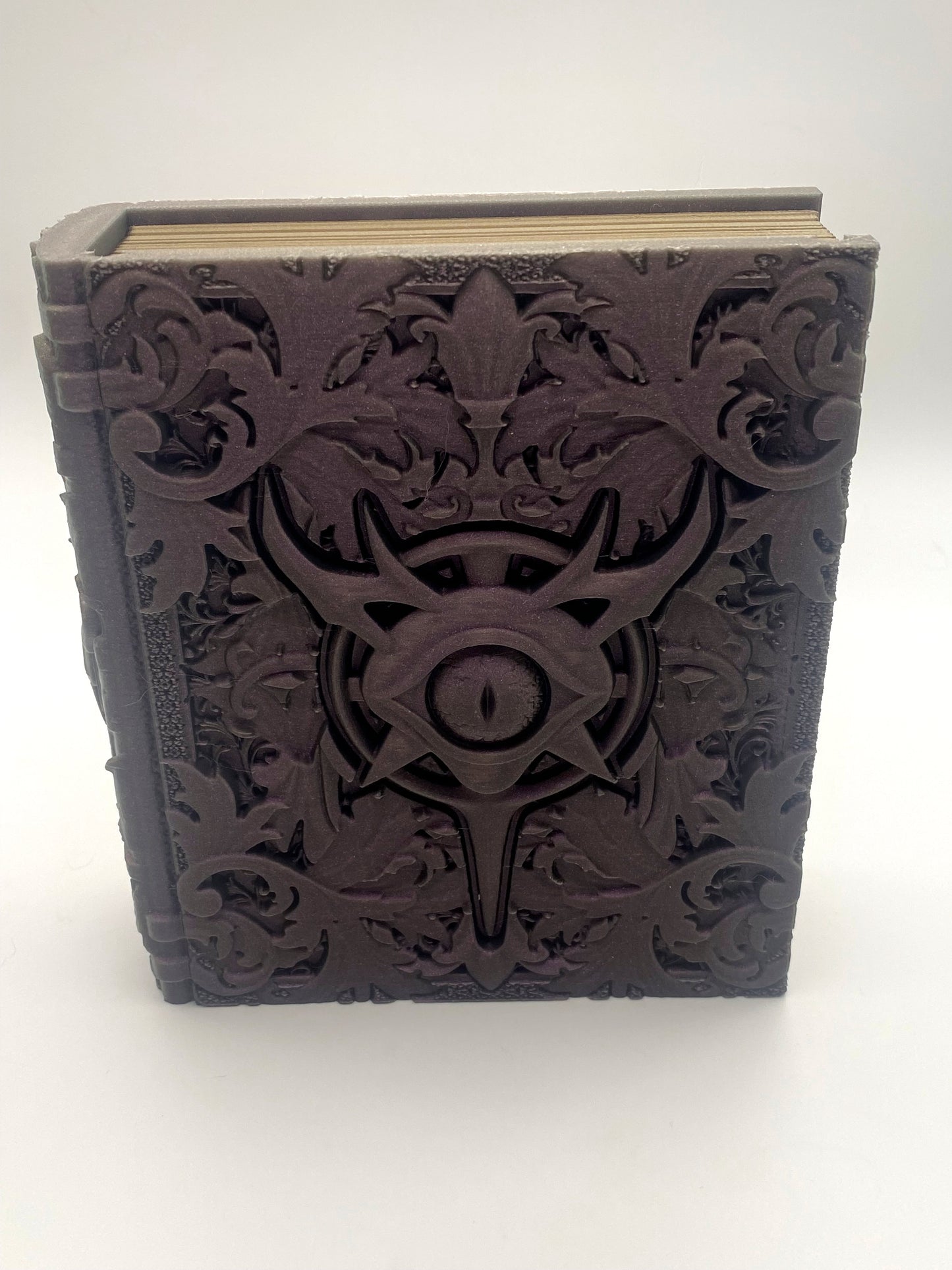 Warlock Tome Storage and Tray - Perfect for Dice, Cards, Tokens, and Mini Dice for MTG DND or other RPG Games