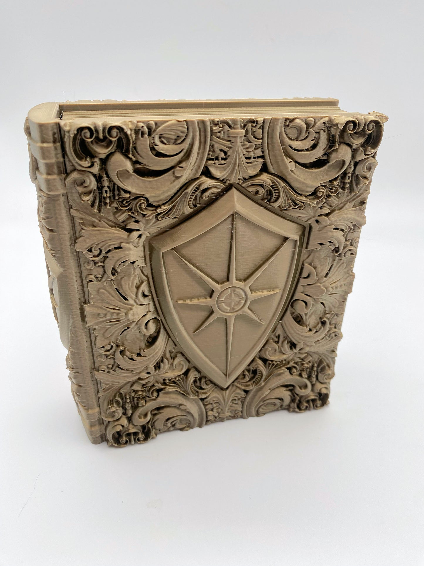 Paladin Tome Storage and Tray - Perfect for Dice, Cards, Tokens, and Mini Dice for MTG DND or other RPG Games