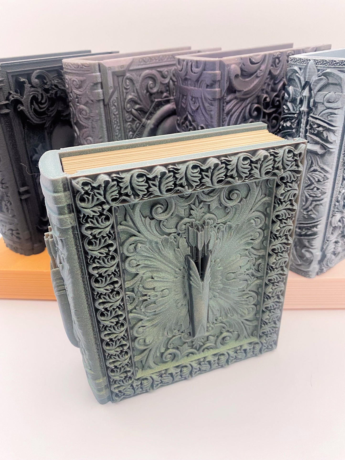 Ranger Tome Storage and Tray - Perfect for Dice, Cards, Tokens, and Mini Dice for MTG DND or other RPG Games
