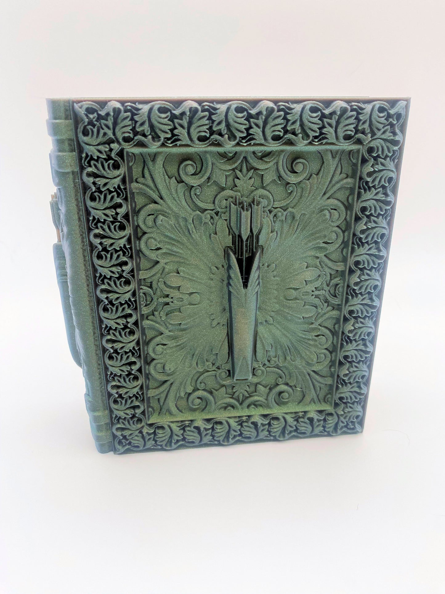 Ranger Tome Storage and Tray - Perfect for Dice, Cards, Tokens, and Mini Dice for MTG DND or other RPG Games
