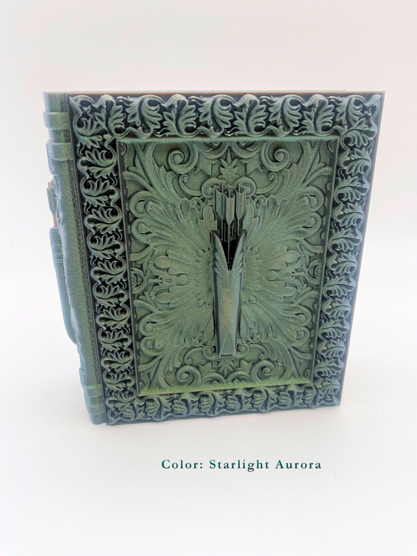 Ranger Tome Storage and Tray - Perfect for Dice, Cards, Tokens, and Mini Dice for MTG DND or other RPG Games