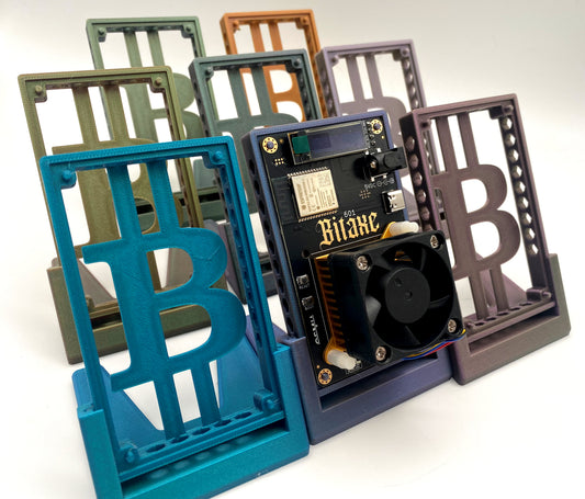 Bitaxe Gamma 601 Display Stand for your Bitcoin and Cryptocurrency Miner Storage and Display