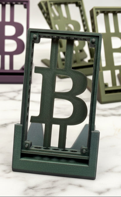 Bitaxe Gamma 601 Display Stand | 3D Printed Solo Bitcoin Miner Holder