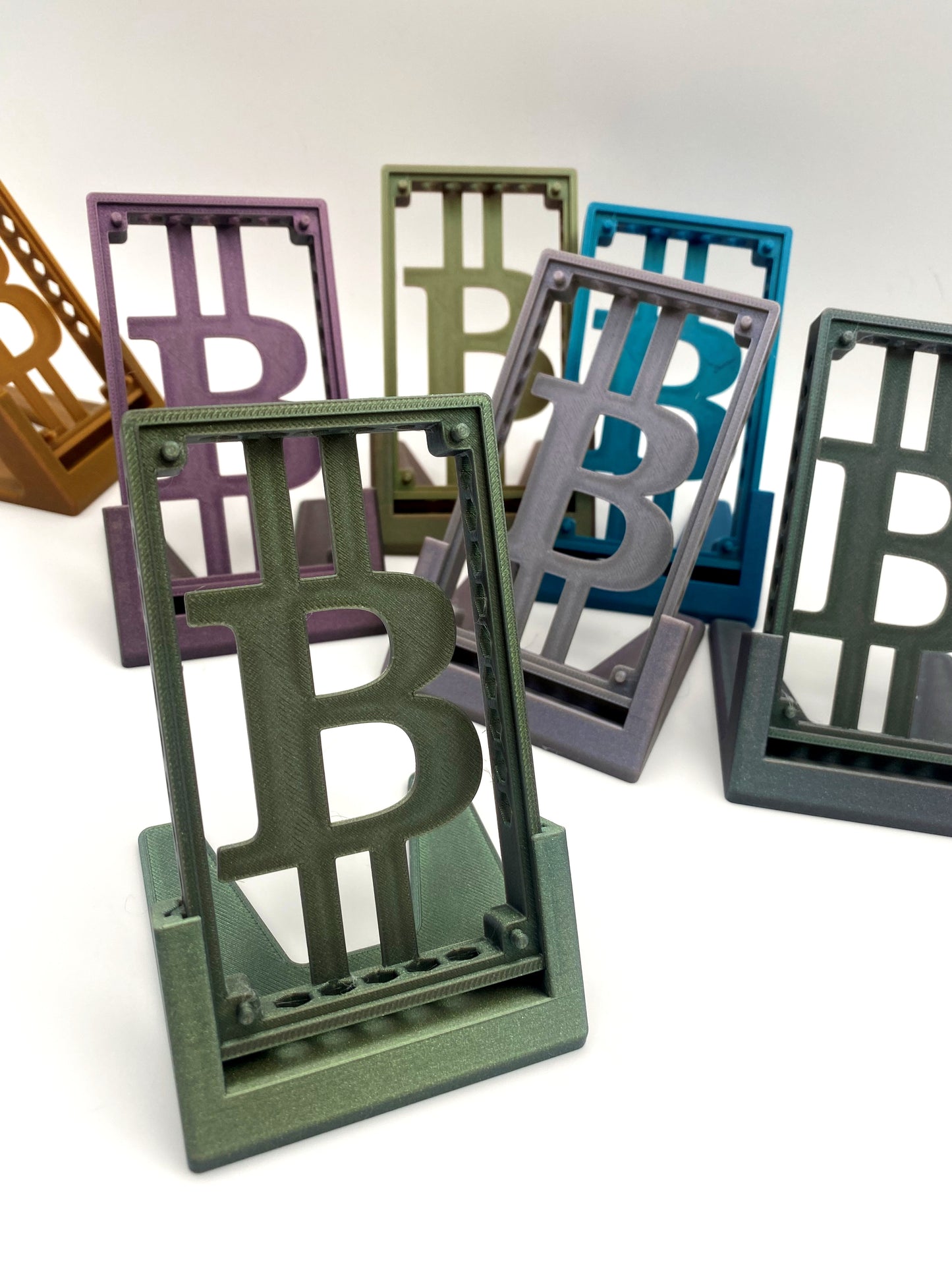 Bitaxe Gamma 601 Display Stand for your Bitcoin and Cryptocurrency Miner Storage and Display