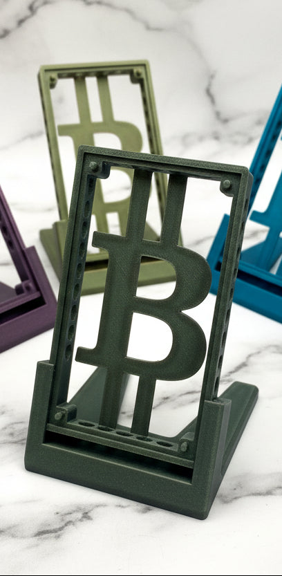 Bitaxe Gamma 601 Display Stand | 3D Printed Solo Bitcoin Miner Holder