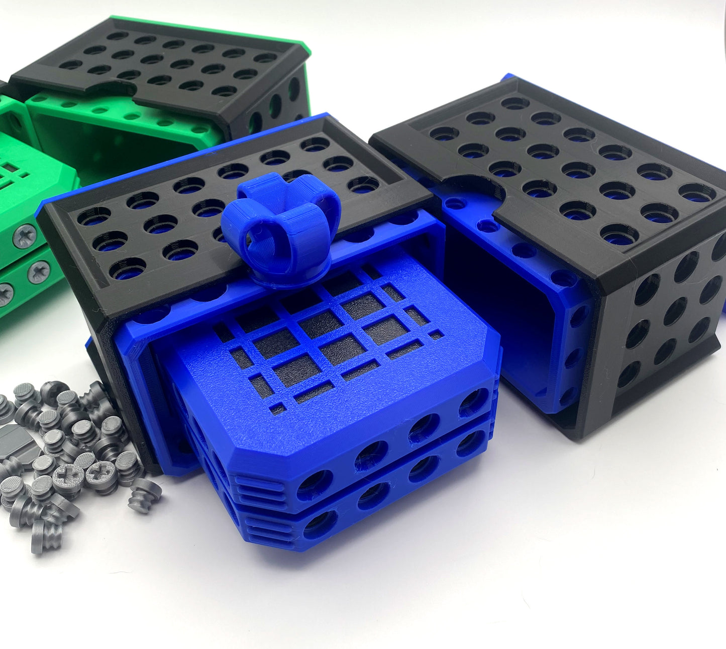 Really Annoying Gift Box that makes gift giving an adventure. 3D Printed Puzzle for small item such as Cash, Gift Cards, Challenge Coins.