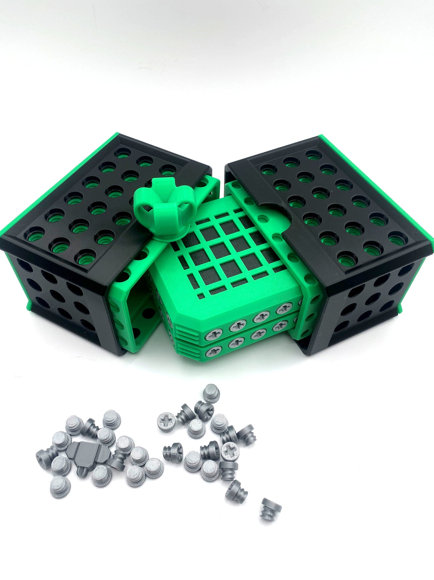 Really Annoying Gift Box that makes gift giving an adventure. 3D Printed Puzzle for small item such as Cash, Gift Cards, Challenge Coins.