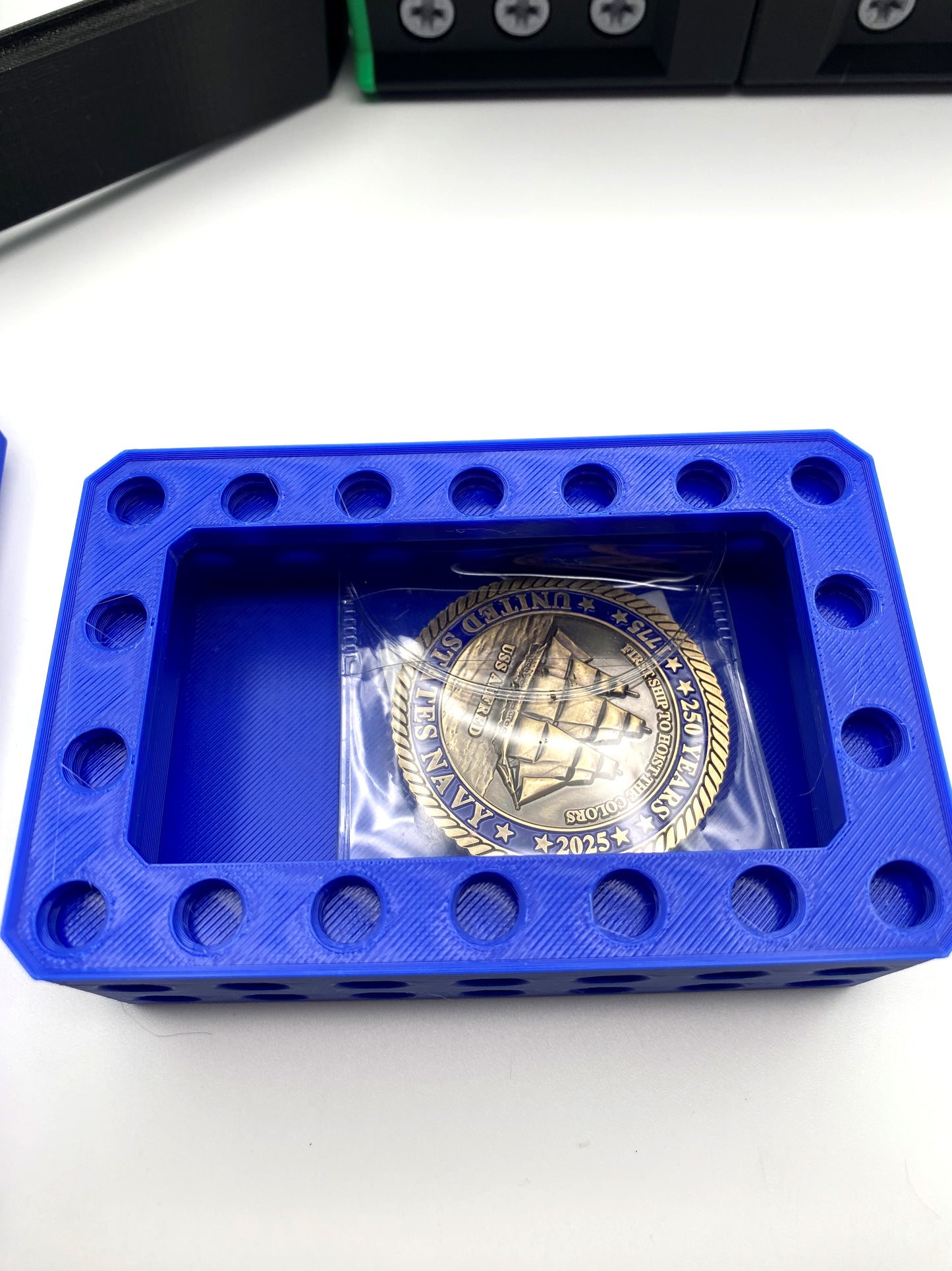 Super Annoying Gift Box that makes gift giving an adventure. 3D Printed Puzzle for small item such as Cash, Gift Cards, Challenge Coins.