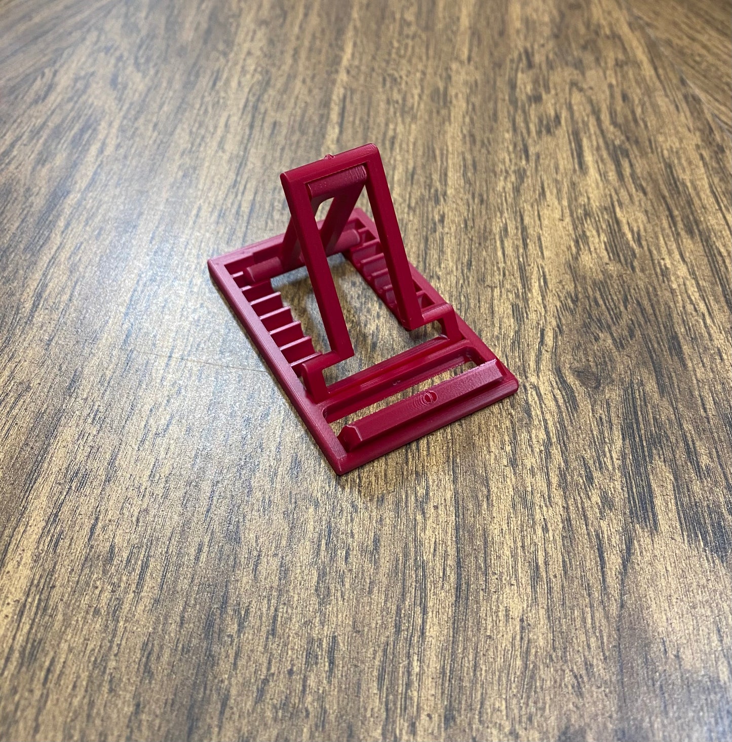 Cell Phone Stand: Collapsible Travel Desk Accessory Ultra Slim Holder