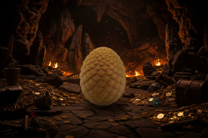 Starlight Threaded Dragon Eggs | Glitter Fillable Screw-Top Eggs