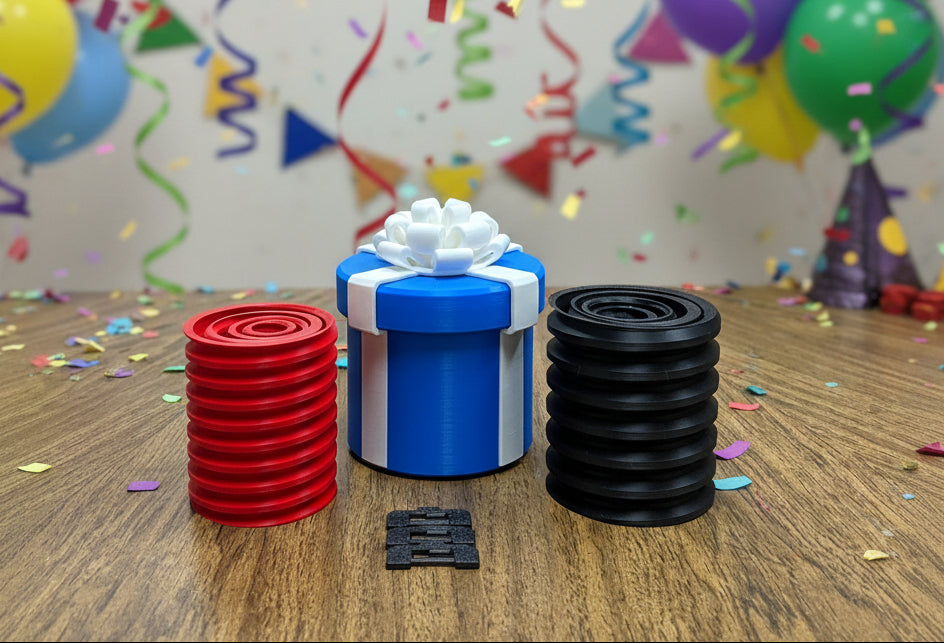 Annoying Nested Gift Box | Up to 10 Layers | 3D Printed Prank Gift