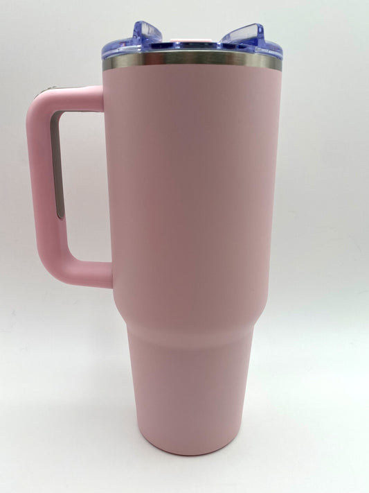 40oz Hogg Tumbler with Christmas Theme Laser Engraving Full Wrap