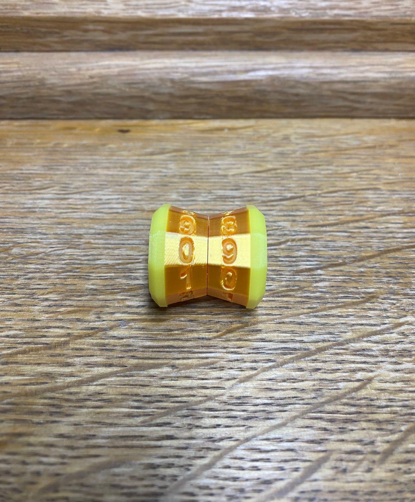 D100 MTG Life Counter Metallic Gold Middle Dial | 3D Printed Magic the Gathering