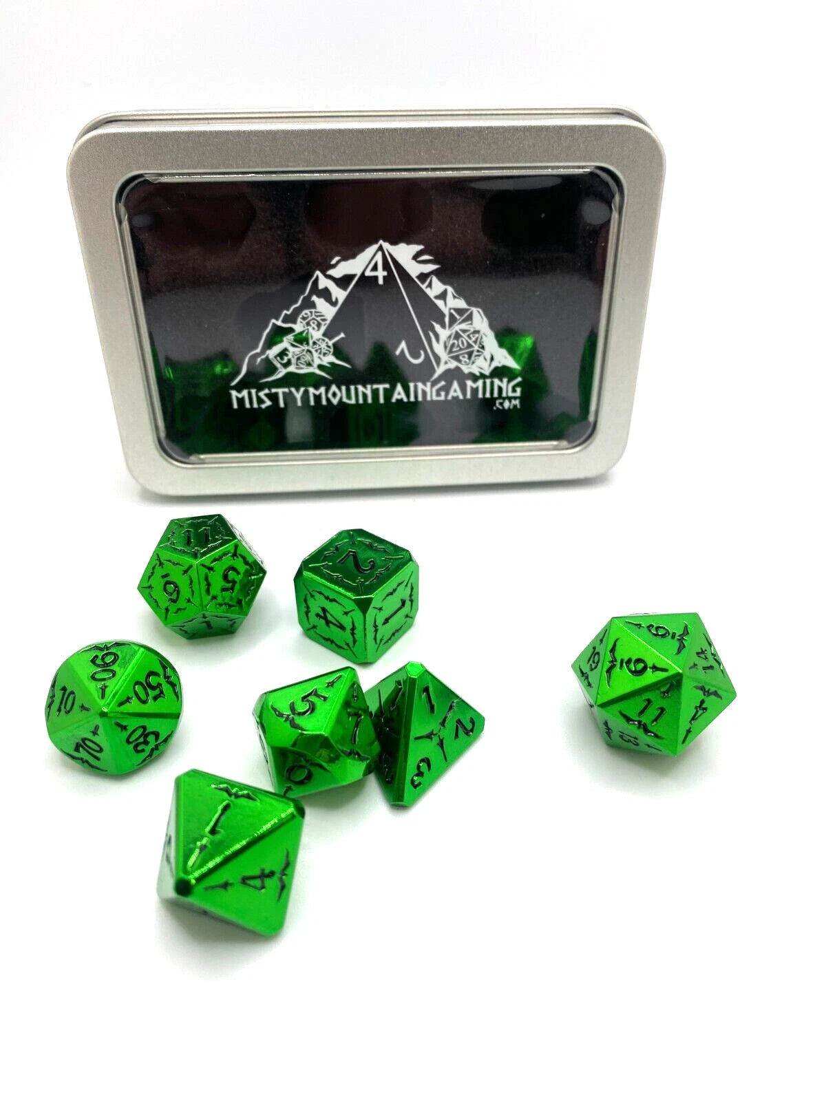 Legendary Weapons Solid Metal Dice Set