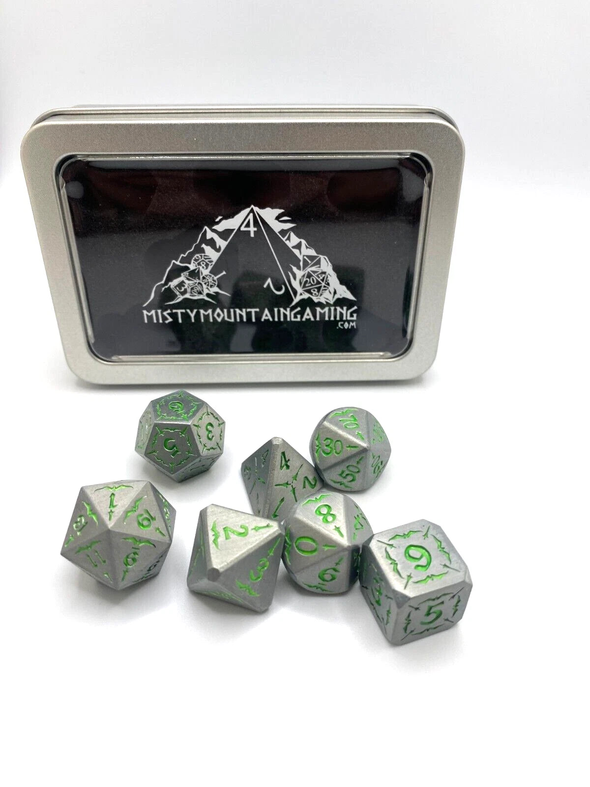 Legendary Weapons Solid Metal Dice Set