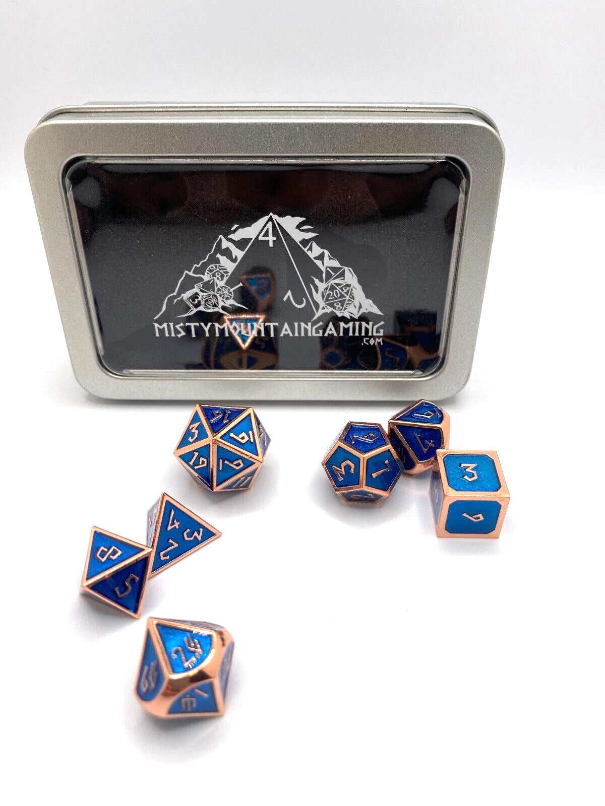 Elder Runes Solid Metal Dice Set