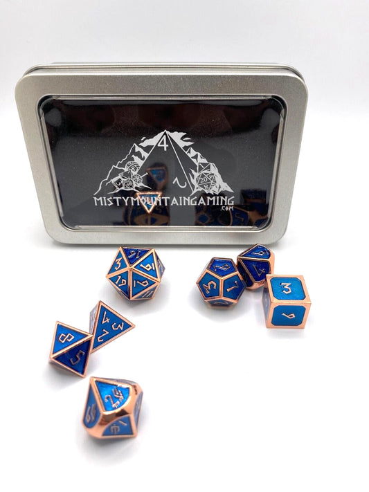 Elder Runes Solid Metal Dice Set