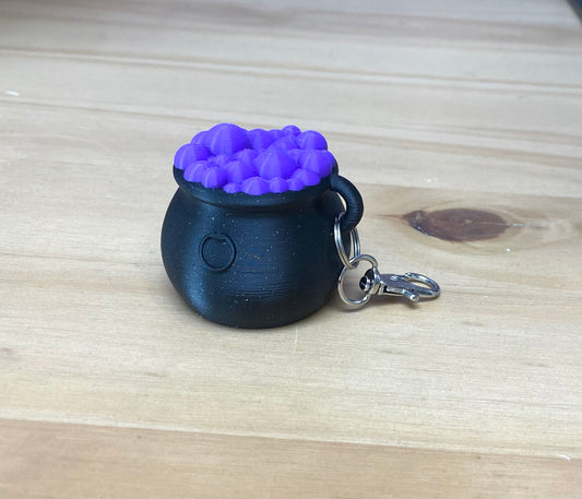 Bubble Top Cauldron Keychain