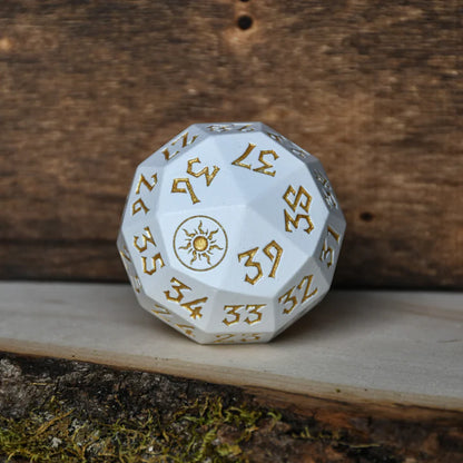 Solid Metal Spindown D40 Life Counter | MTG Life Tracker
