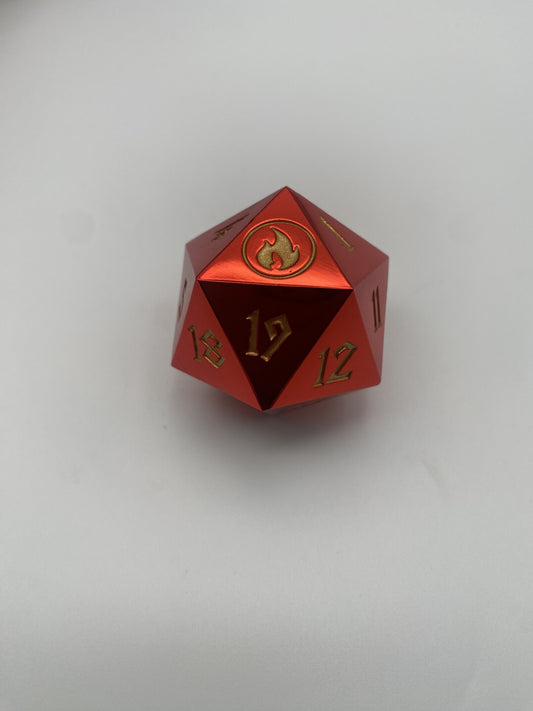 Spindown Metal D20 Life Counter