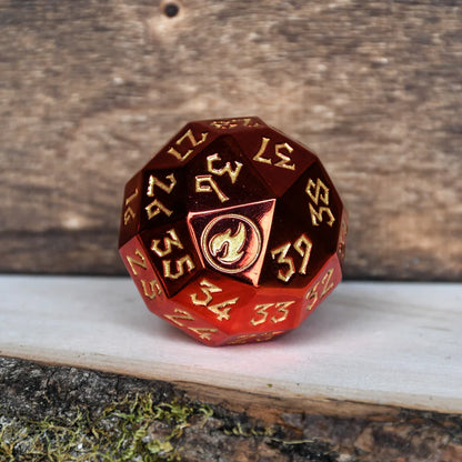 Solid Metal Spindown D40 Life Counter | MTG Life Tracker