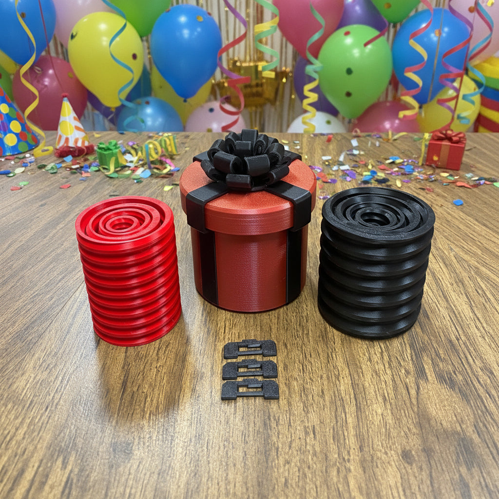 Annoying Nested Gift Box | Up to 10 Layers | 3D Printed Prank Gift