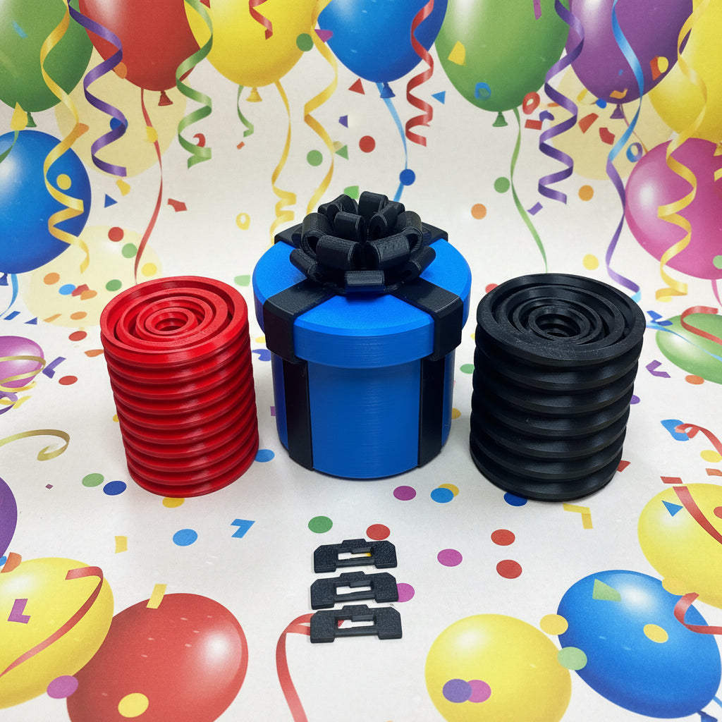 Annoying Nested Gift Box | Up to 10 Layers | 3D Printed Prank Gift