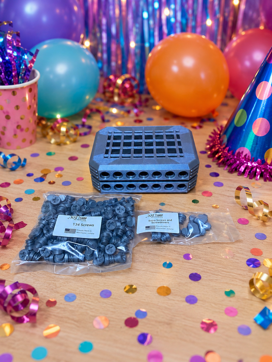 Annoying Gift Box with 134 Screws | 3D Printed Puzzle Prank Gift Box