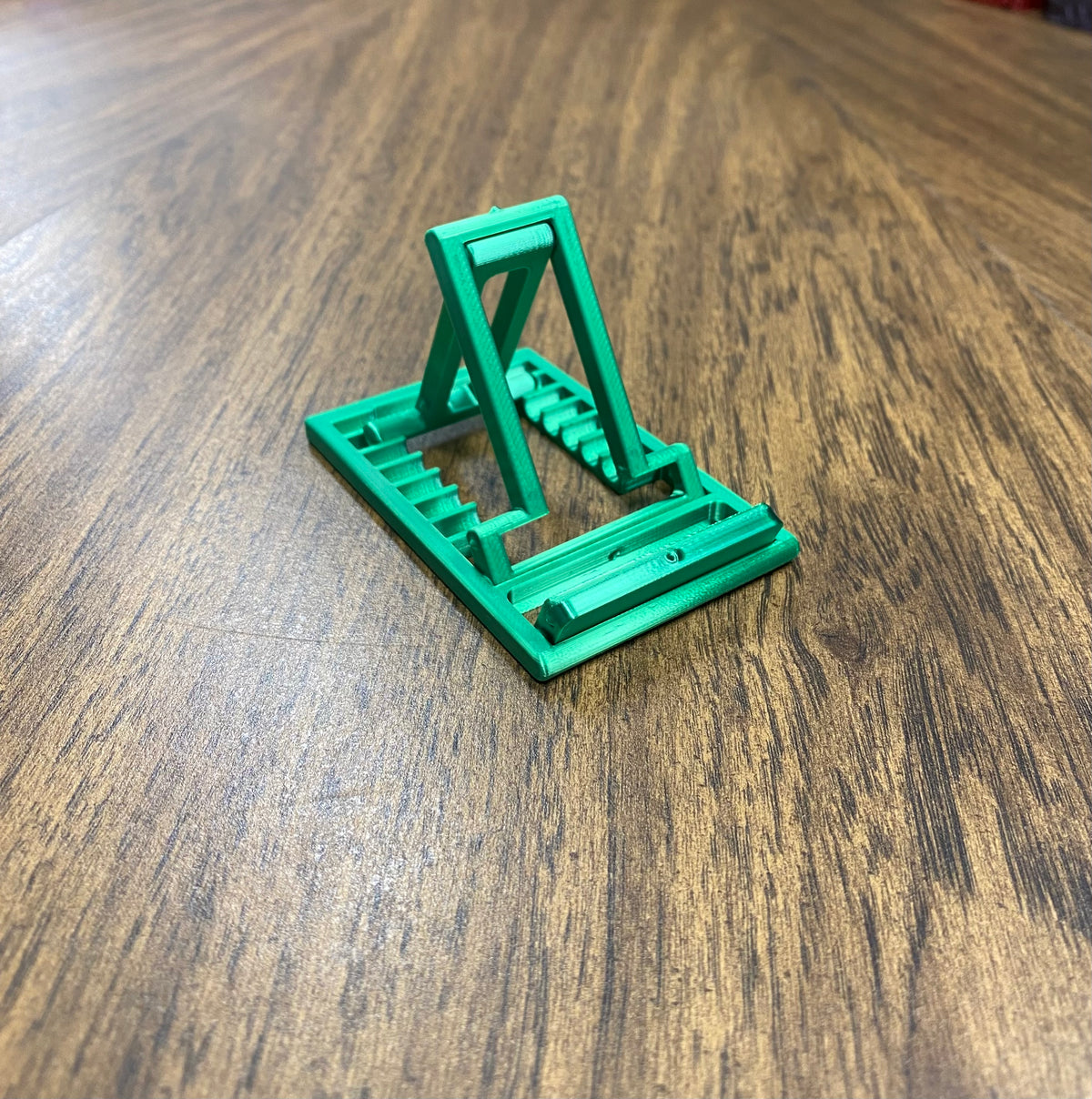 Cell Phone Stand: Collapsible Travel Desk Accessory Ultra Slim Holder