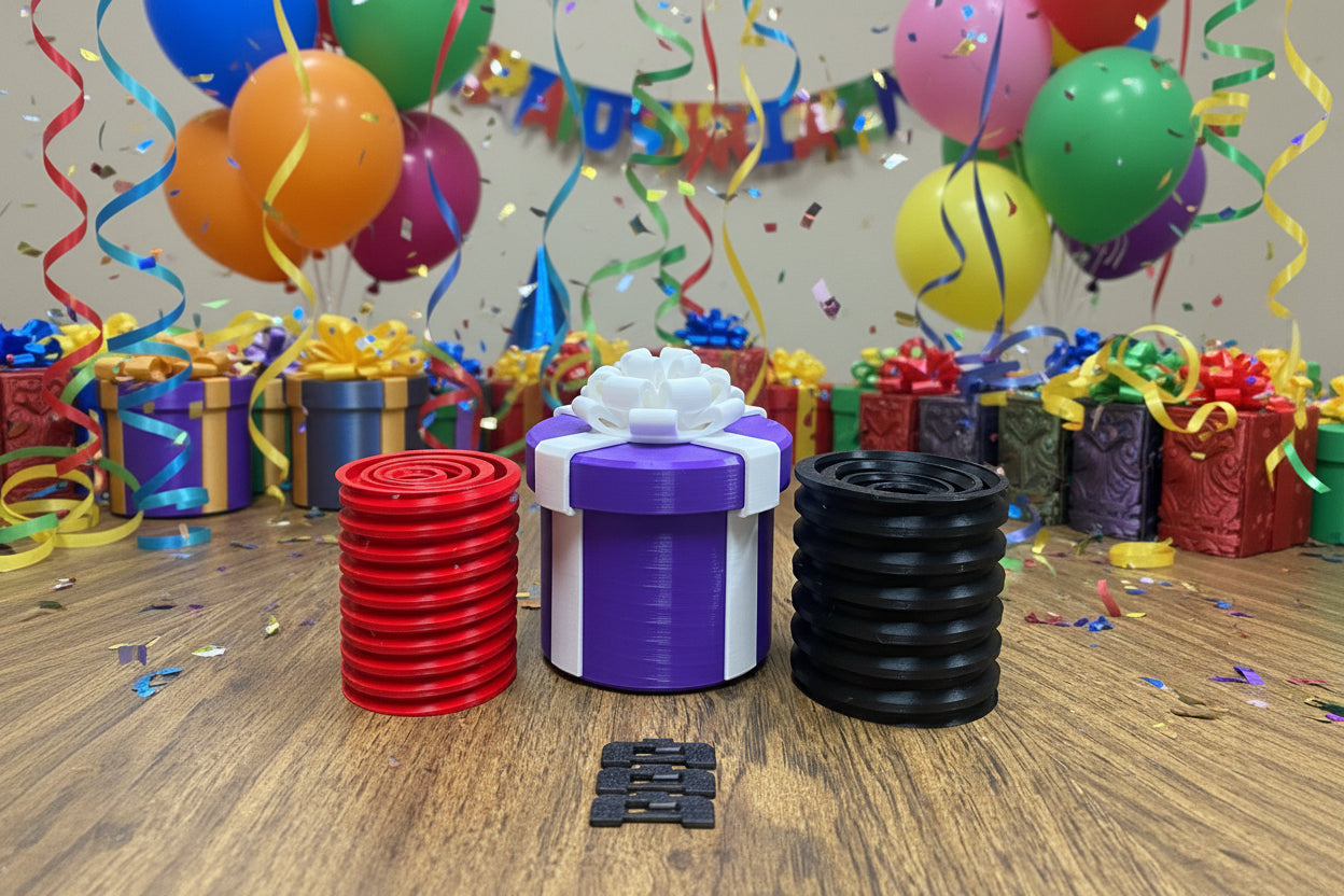 Annoying Nested Gift Box | Up to 10 Layers | 3D Printed Prank Gift