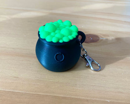 Bubble Top Cauldron Keychain