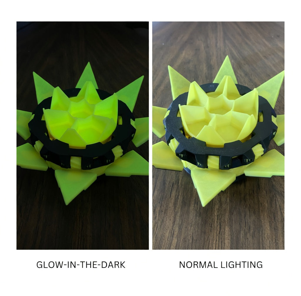 Mechanical Tilting Doors Dice Box | 3D Printed 7-Dice Dramatic Vault